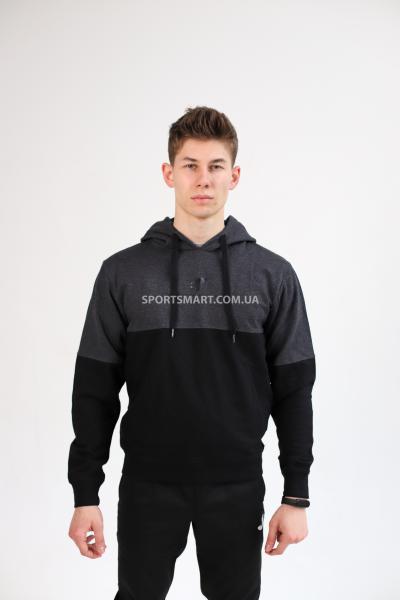 Реглан JOMA 102535.150 Urban Street Hoodie Melange Grey Black