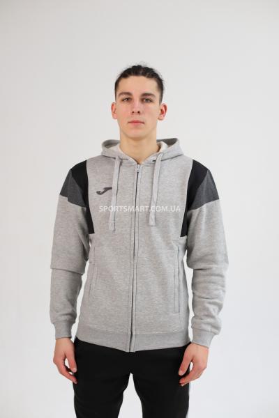 Олімпійка JOMA 102733.251 Confort Iii Zip-up Hoodie Melange Grey