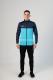 Олімпійка JOMA 102744.013 Montreal Full Zip Sweatshirt Fluor Turquoise-navy