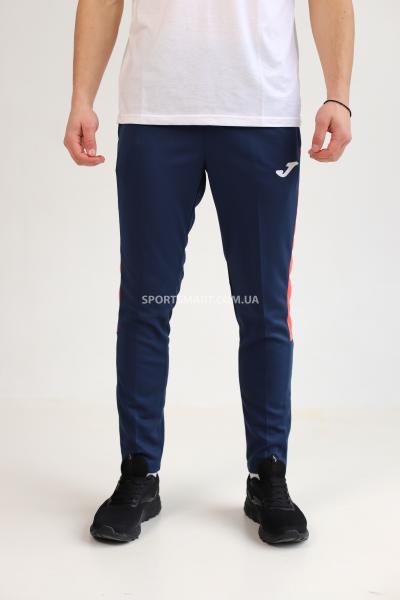 Штани JOMA 102752.390 Eco Championship Long Pants Navy Fluor Orange