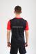 Футболка JOMA 102852.106 Hispa Iv Short Sleeve T-shirt Black Red