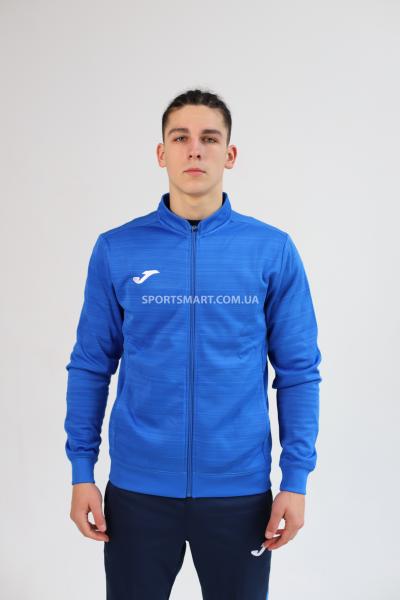 Олімпійка Joma 102866.700 Grafity Iii Full Zip Sweatshirt Royal