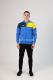Олімпійка Joma 103087.709 Crew V Zip-up Hoodie Royal Yellow Navy