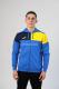Олімпійка Joma 103087.709 Crew V Zip-up Hoodie Royal Yellow Navy