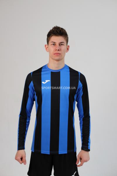 Футболка JOMA 103250.701 Inter Classic Long Sleeve T-shirt Royal Black