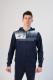 Олімпійка JOMA 103315.332 Eco Supernova Zip-up Hoodie Navy White