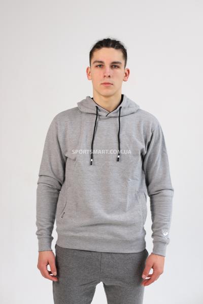 Реглан JOMA 800050.281 Beta Hoodie Melange Grey Black