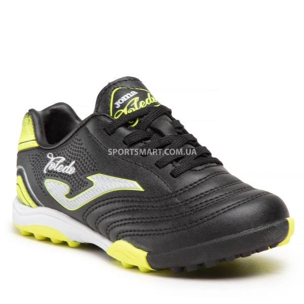 Сороконіжки дитячі Joma TOJW2201TF Toledo Jr 2201 Black Turf