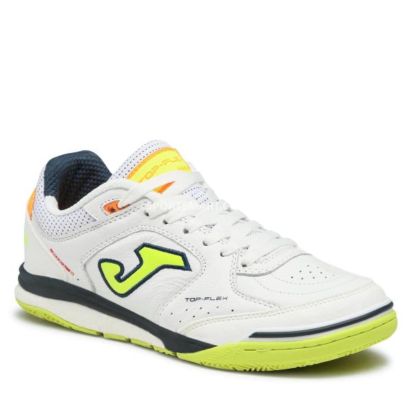 Футзалки Joma TORS2352IN Top Flex Rebound 2352 White Lime Indoor