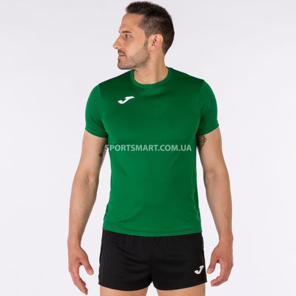 Футболка Joma 102227.450 Record Ii Short Sleeve T-shirt Green