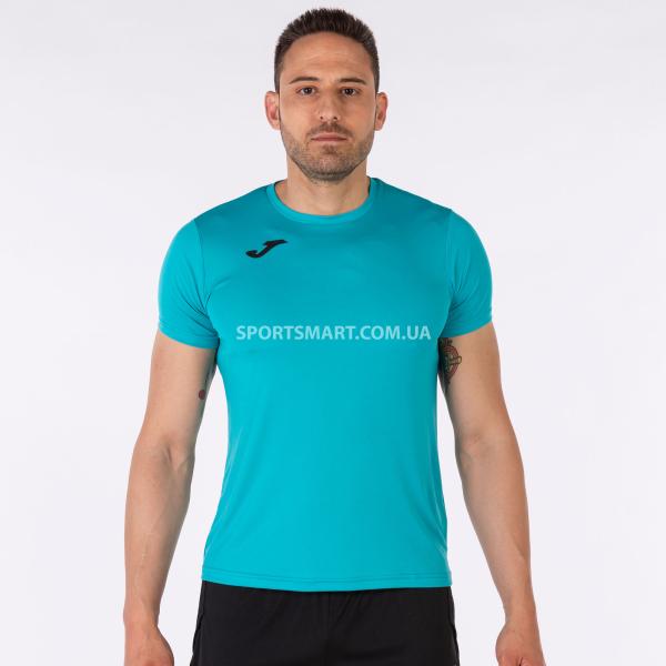 Футболка Joma 102227.725 Record Ii Short Sleeve T-shirt Turquoise