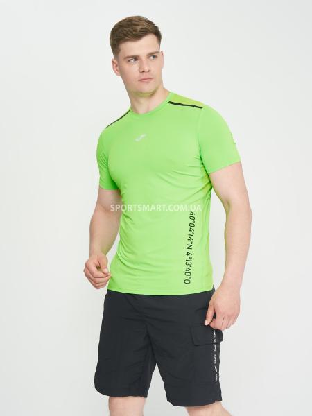 Футболка JOMA 102644.020 R-city Short Sleeve T-shirt Fluor Green