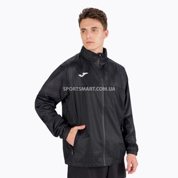 Куртка вітрозахисна JOMA 102848.100 Montreal Raincoat Black
